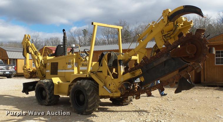image for item K3397 1994 Vermeer V8050 trencher