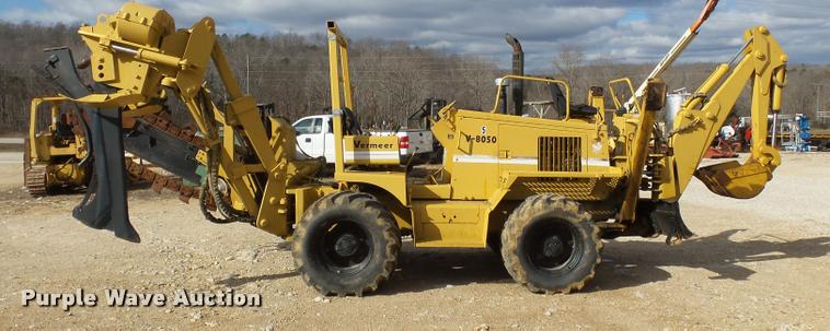 image for item K3397 1994 Vermeer V8050 trencher