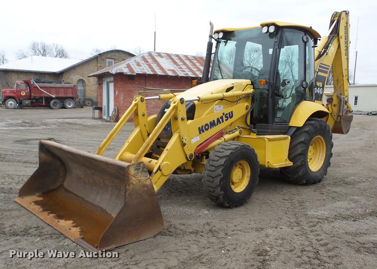image for item K6493 2008 Komatsu WB146 backhoe