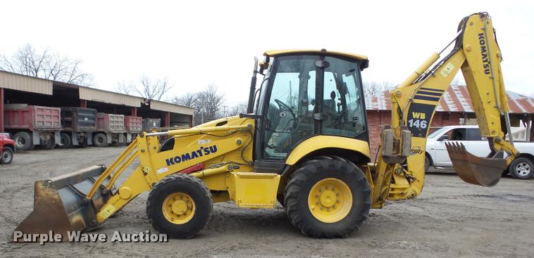 image for item K6493 2008 Komatsu WB146 backhoe