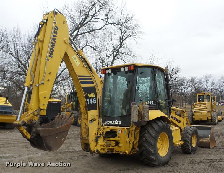 image for item K6493 2008 Komatsu WB146 backhoe