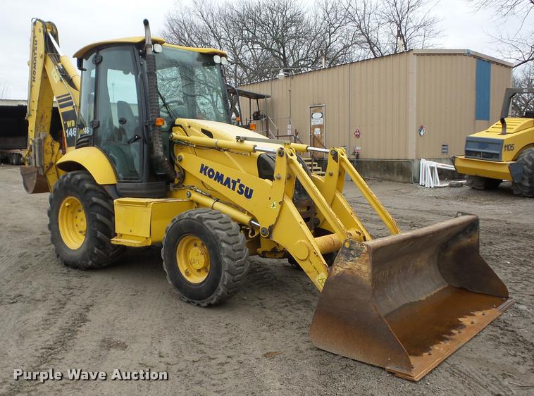 image for item K6493 2008 Komatsu WB146 backhoe