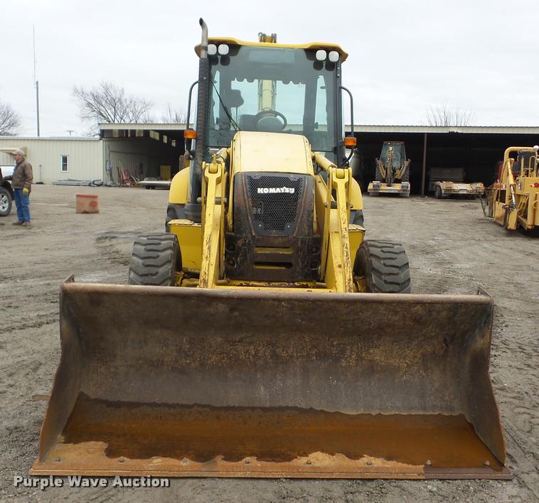image for item K6493 2008 Komatsu WB146 backhoe