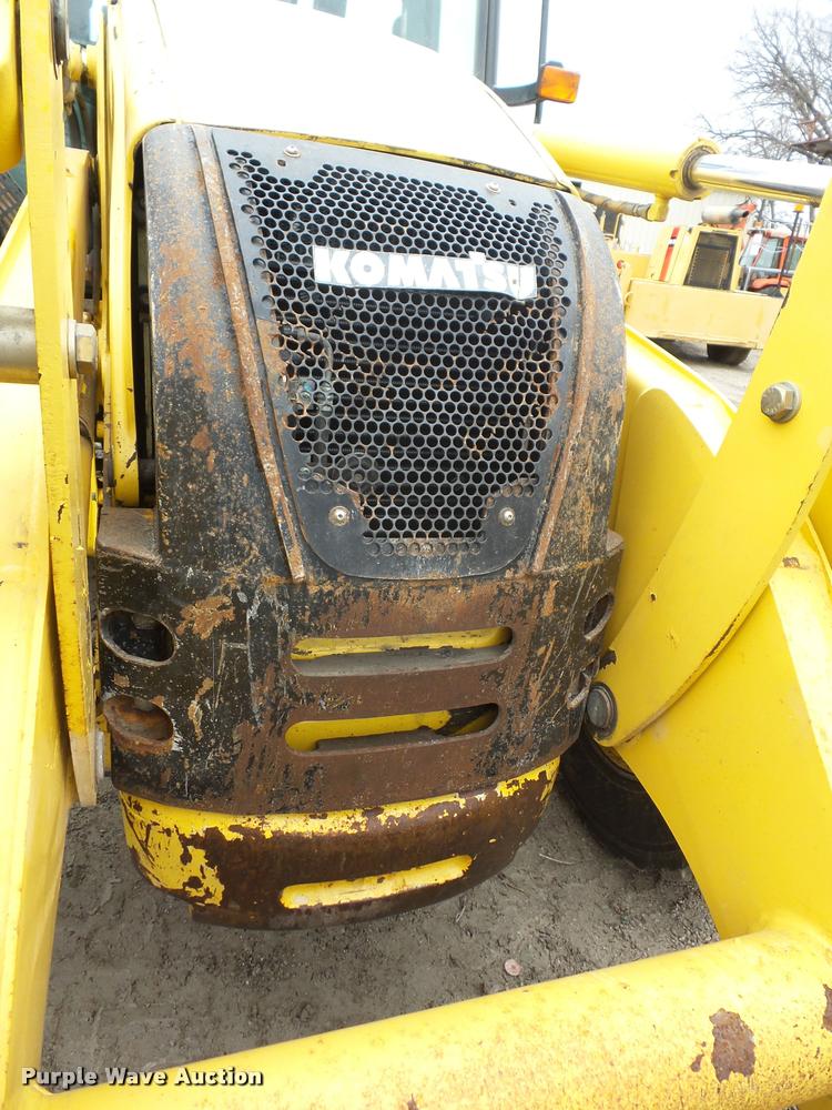image for item K6493 2008 Komatsu WB146 backhoe