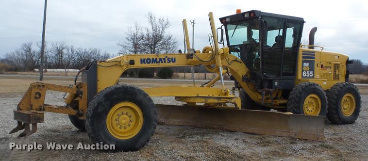 image for item K6497 2006 Komatsu GD655 motor grader