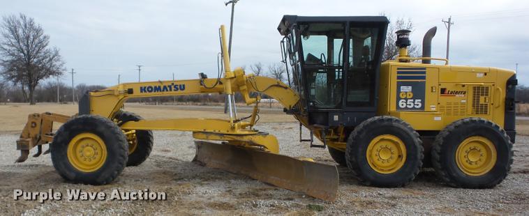 image for item K6497 2006 Komatsu GD655 motor grader