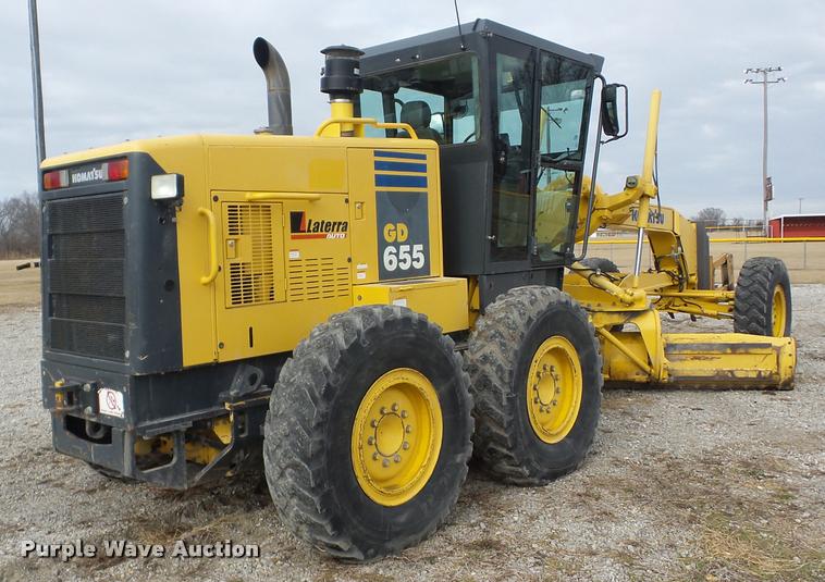 image for item K6497 2006 Komatsu GD655 motor grader