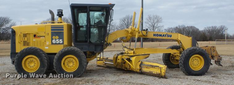 image for item K6497 2006 Komatsu GD655 motor grader