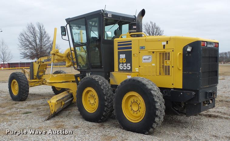 image for item K6498 2009 Komatsu GD655 motor grader