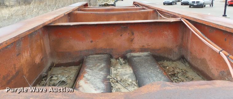 image for item K8044 1984 Aztec drop deck equipment trailer