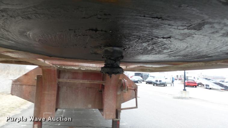 image for item K8044 1984 Aztec drop deck equipment trailer