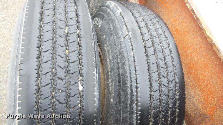 image for item K8044 1984 Aztec drop deck equipment trailer