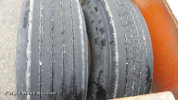 image for item K8044 1984 Aztec drop deck equipment trailer