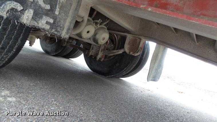 image for item K8044 1984 Aztec drop deck equipment trailer