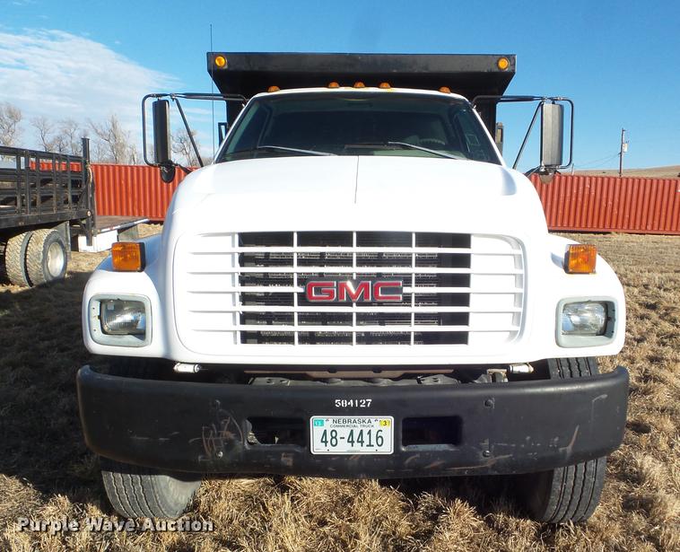 image for item L5146 1998 GMC C6500 dump truck