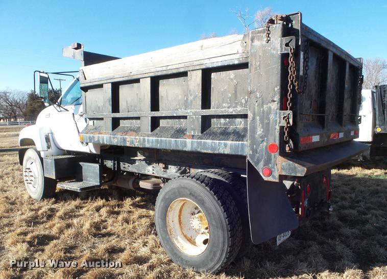 image for item L5146 1998 GMC C6500 dump truck