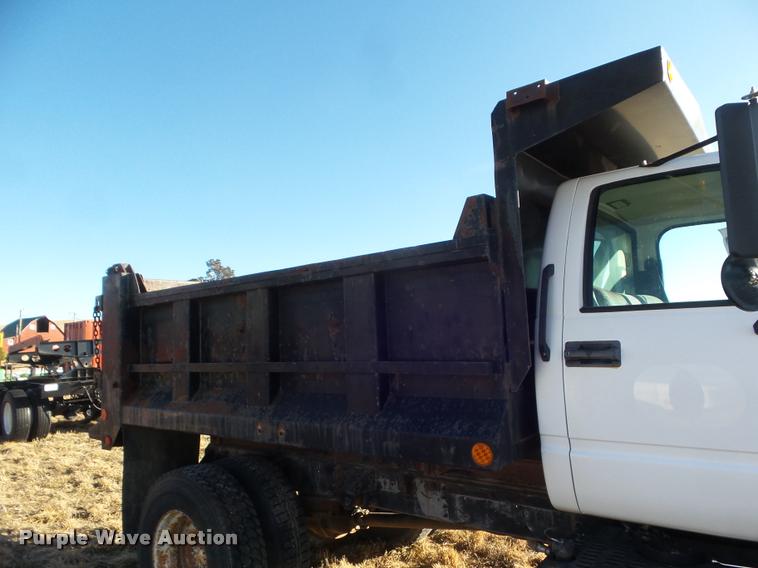 image for item L5146 1998 GMC C6500 dump truck