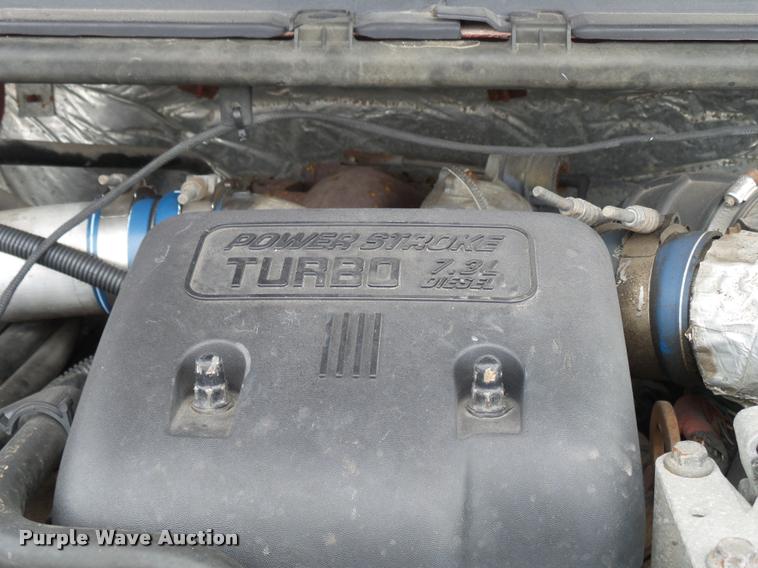 image for item L7225 1999 Ford F550 flatbed truck