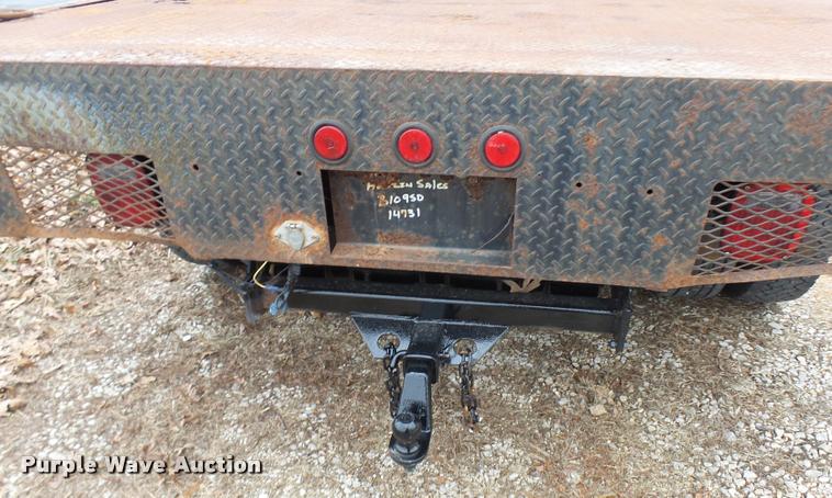 image for item L7227 2000 Ford F450 Super Duty XL Crew Cab flatbed truck