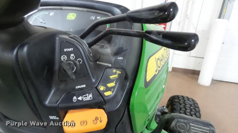 image for item BU9223 John Deere X748 Ultimate lawn mower