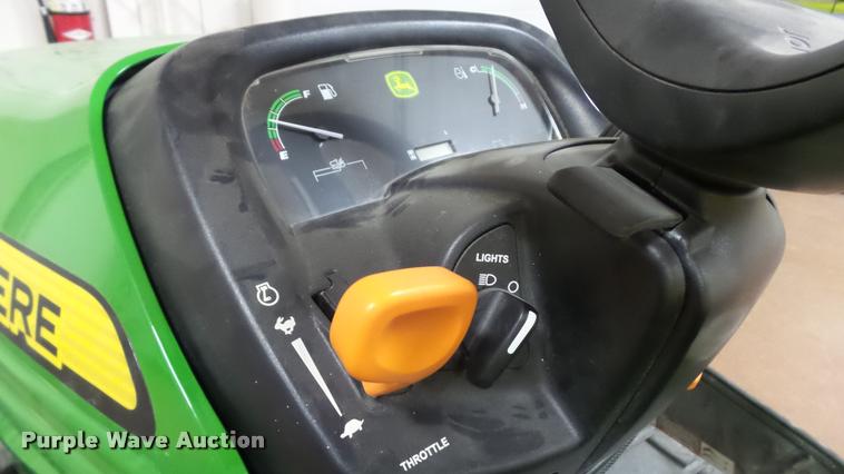 image for item BU9223 John Deere X748 Ultimate lawn mower