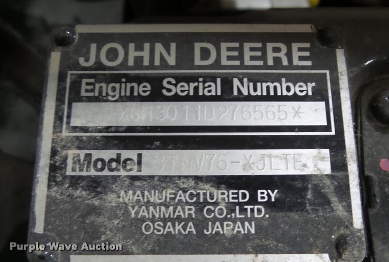 image for item BU9223 John Deere X748 Ultimate lawn mower