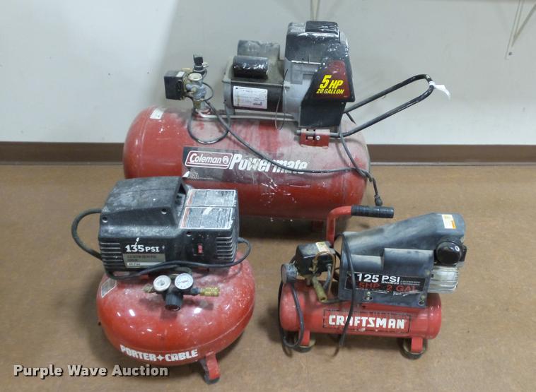 image for item BU9239 (3) air compressors