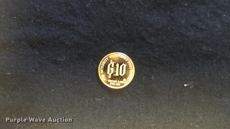 image for item DJ9252 1981 Adam Smith gold coin