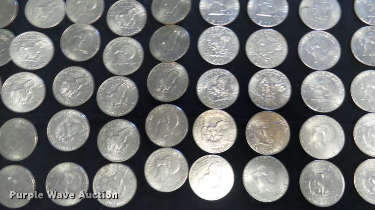 image for item DJ9253 (81) Eisenhower dollar coins