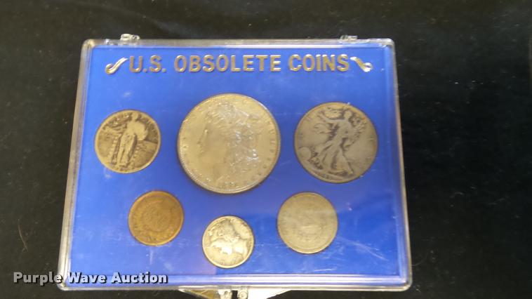 image for item DJ9260 (6) U.S. obsolete coins