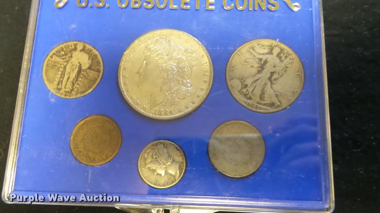 image for item DJ9260 (6) U.S. obsolete coins
