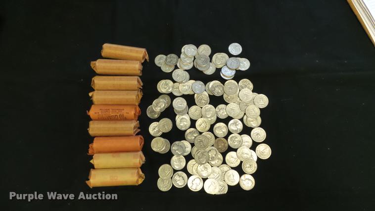 image for item DJ9261 Pre 1964 silver quarters