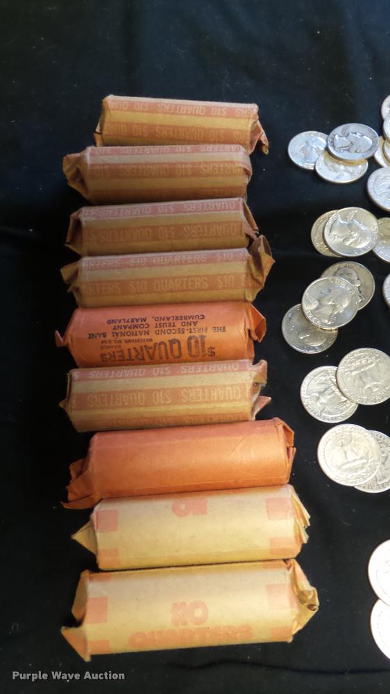 image for item DJ9261 Pre 1964 silver quarters