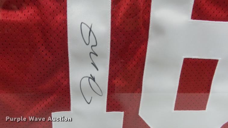 image for item DJ9287 (2) Joe Montana framed pieces