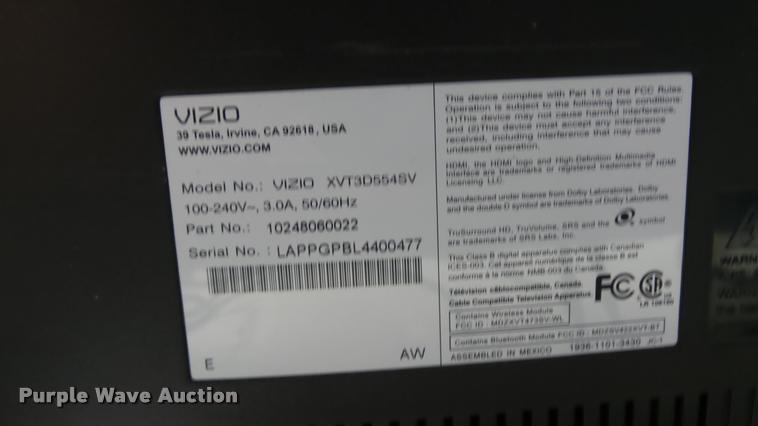 image for item DJ9299 Vizio television