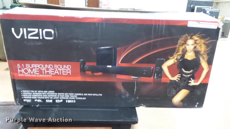 image for item DJ9308 Vizio 5.1 surround sound home theater system