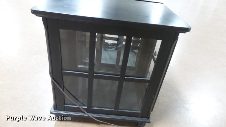 image for item DJ9314 (2) lighted side cabinets/tables