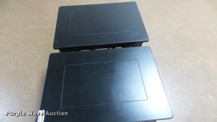 image for item DJ9314 (2) lighted side cabinets/tables