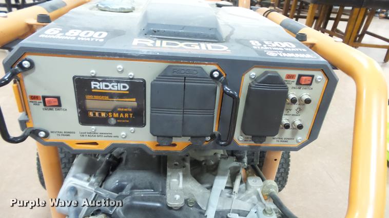 image for item DJ9349 Ridgid Smart generator