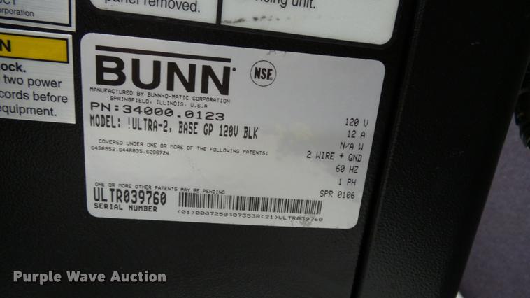 image for item DJ9352 Bunn Quench Kool Kat two beverage dispenser