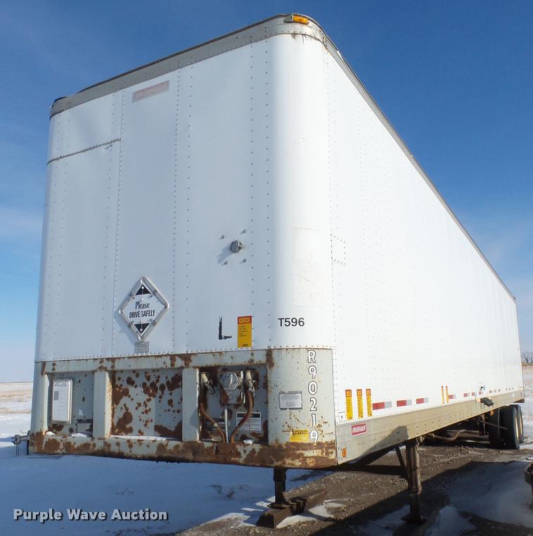 image for item AL9041 1989 Fruehauf nurse tank van trailer