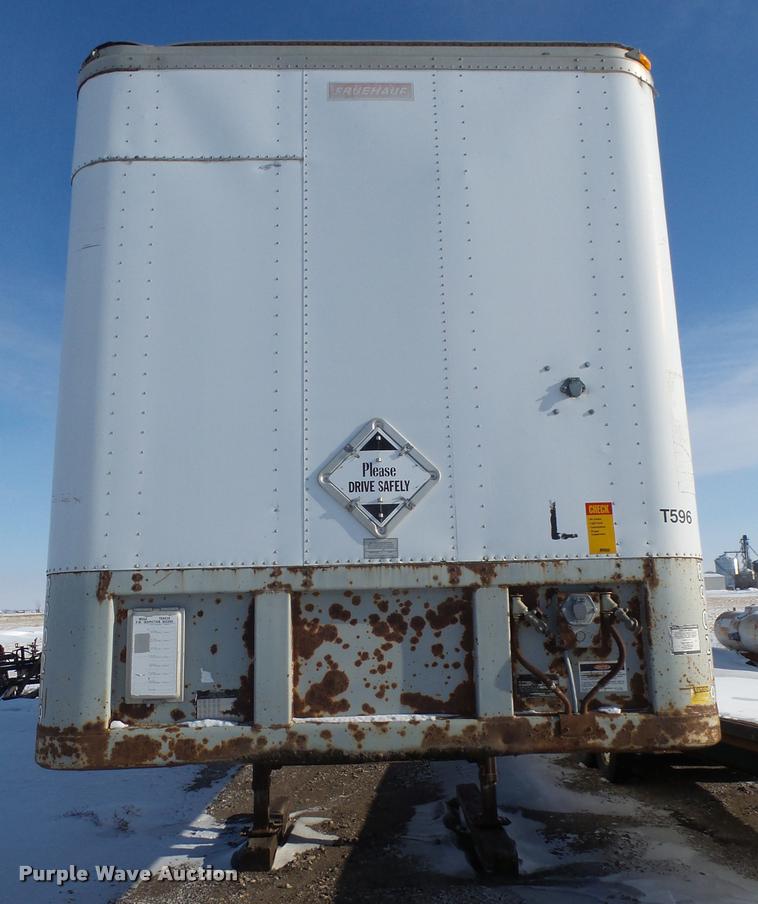 image for item AL9041 1989 Fruehauf nurse tank van trailer