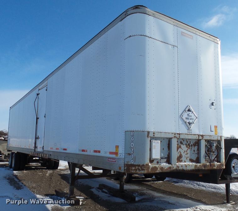 image for item AL9041 1989 Fruehauf nurse tank van trailer