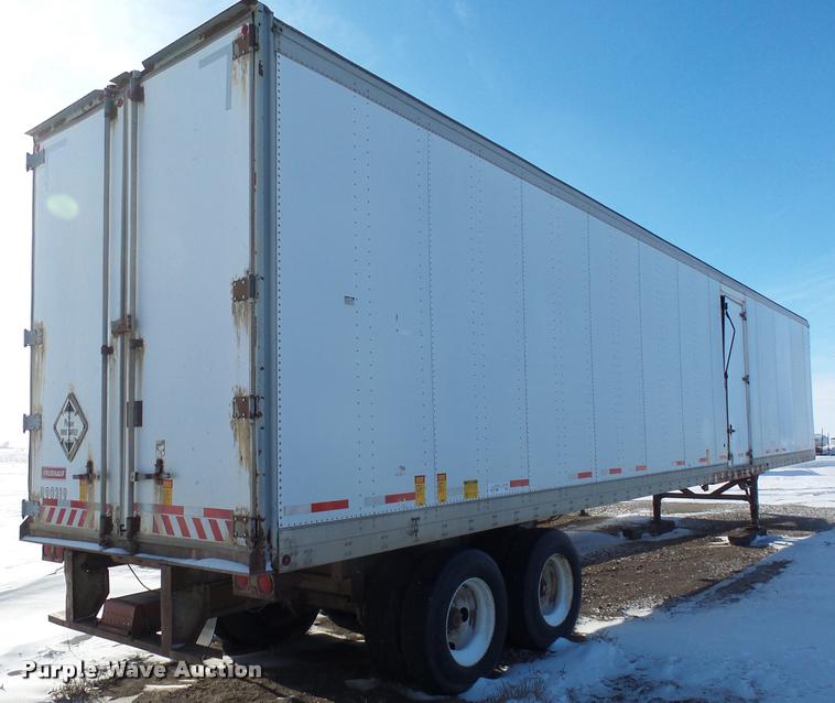 image for item AL9041 1989 Fruehauf nurse tank van trailer