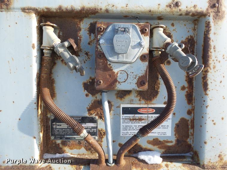 image for item AL9041 1989 Fruehauf nurse tank van trailer