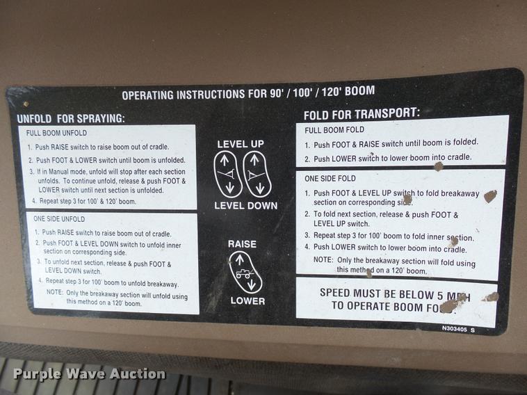 image for item AL9047 2006 John Deere 4920 self-propelled sprayer