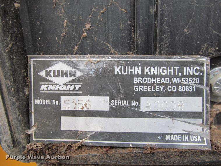 image for item BT9079 Kuhn Knight 5156 vertical mixer