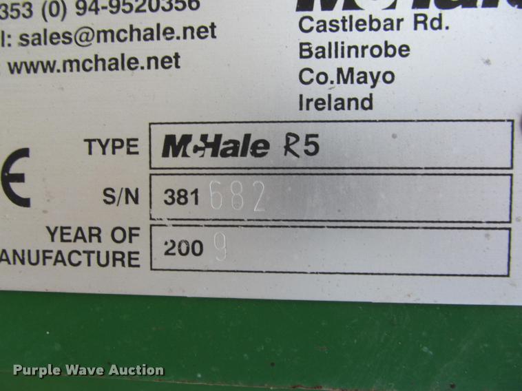 image for item BT9116 2009 Mchale R5 bale grapple