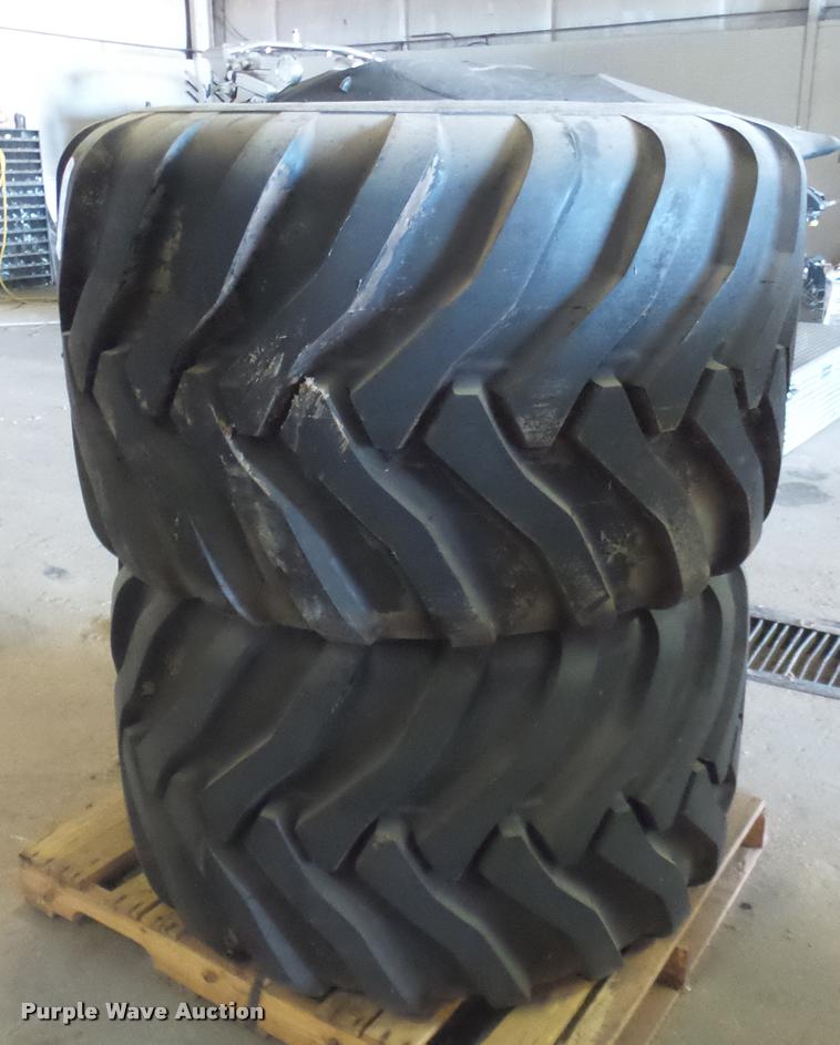 image for item BU9357 (2) Alliance 700/50-22.5 tires and wheels