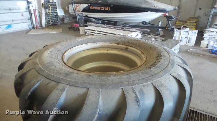 image for item BU9357 (2) Alliance 700/50-22.5 tires and wheels